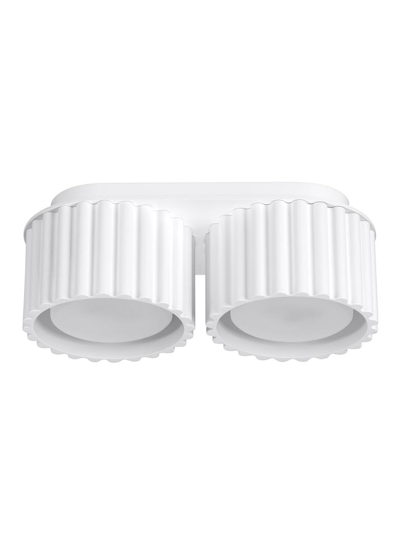 SOLLUX Plafon AURA 2 biały Gx53 ; SL.1783