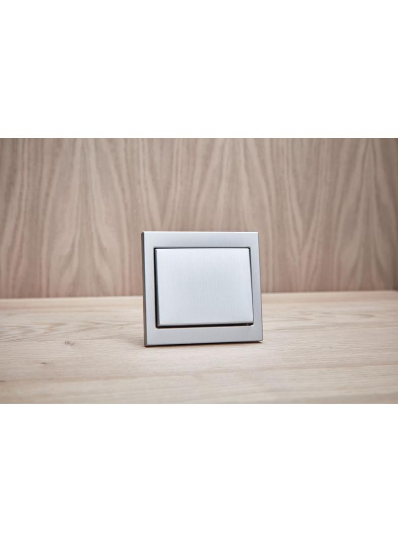 BERKER K.5 Klawisz aluminium 14057003 HAGER