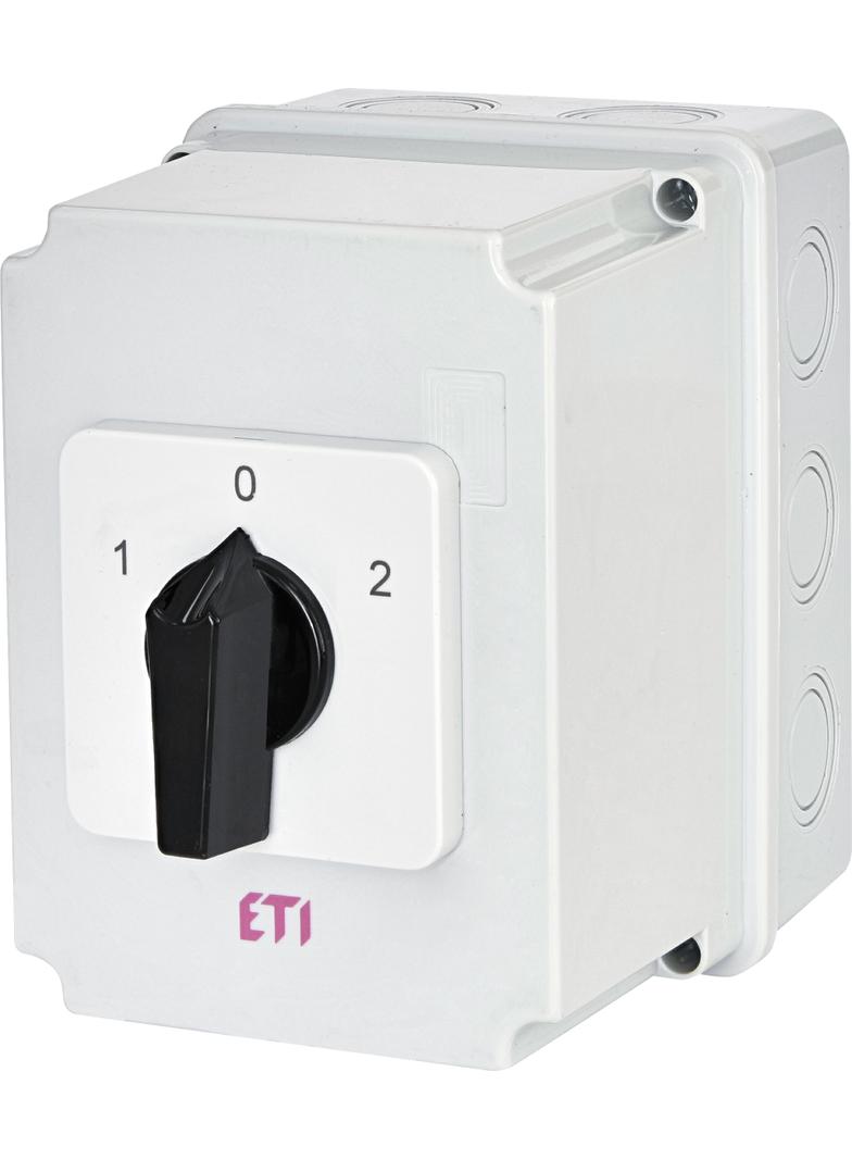 CS 40 53 PN2 - Przełącznik 1-0-2, 3P w obudowie