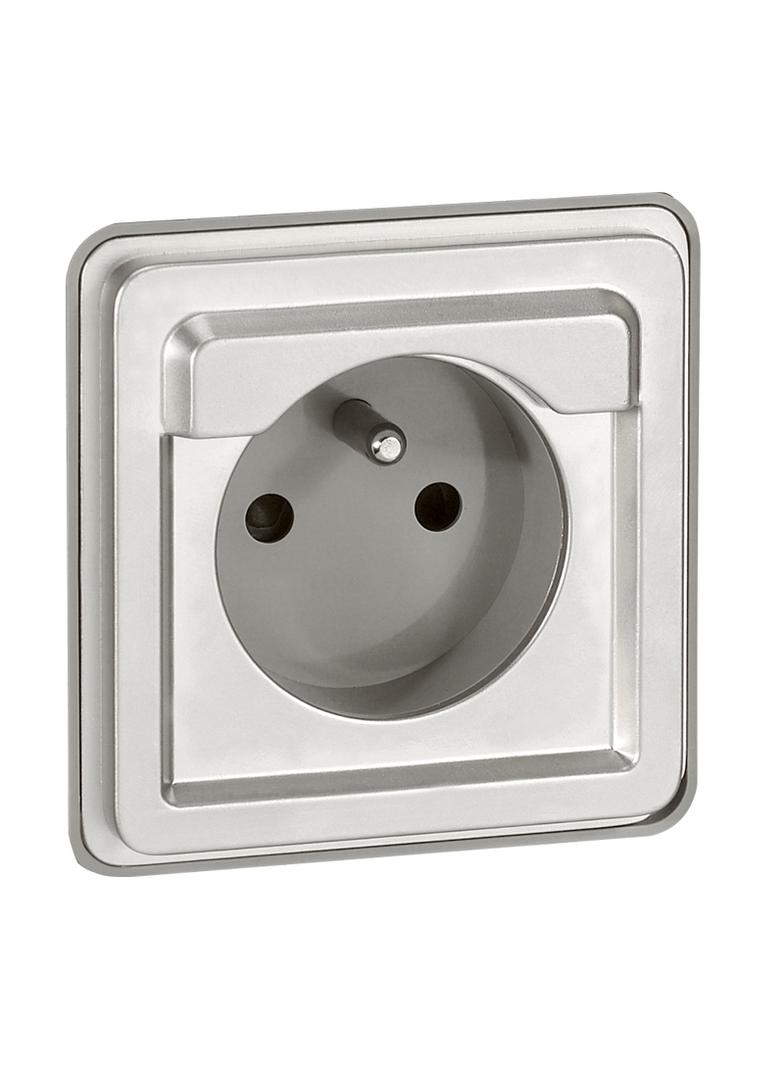Soliroc Gniazdo Pojedyncze Z Uziemieniem Bez Klapki IP20 077832 LEGRAND