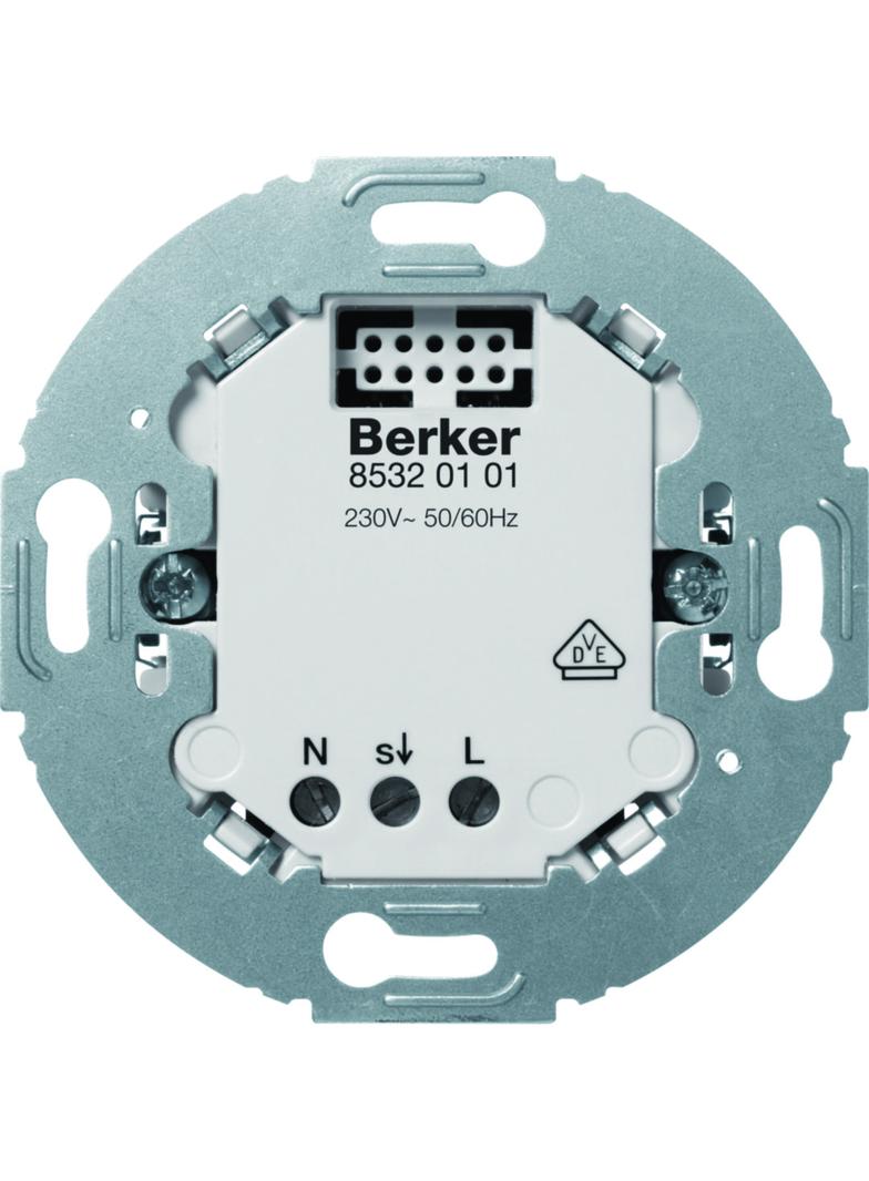 BERKER R.classic/1930/Glas Mechanizm rozsz. do czuj. ruchu mechanizm Berker.Net zac. śrub 85320101 H