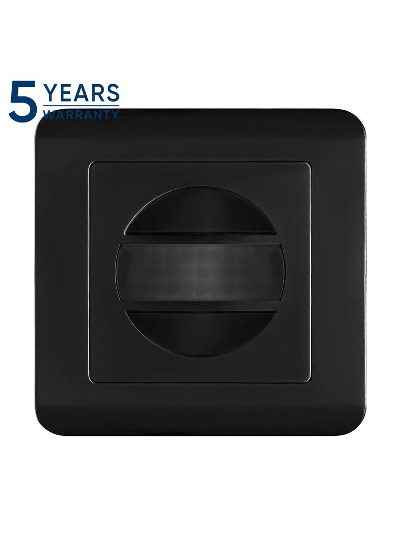 Czujnik ruchu 2 żyłowy 160st. IP20 300W do puszki czarny ORNO