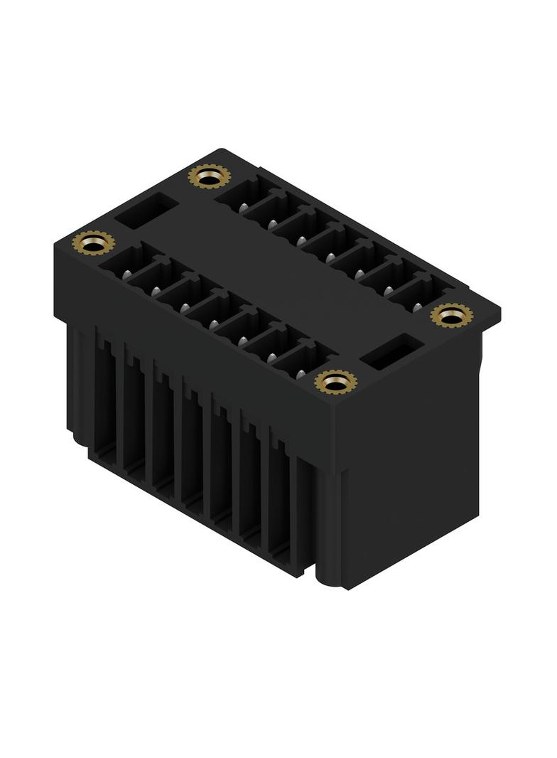 SCD-THR 3.81/14/180F 1.5SN BK BX Wtyki PCB (złącza płyty), 3.81 mm, Liczba biegunów: 14, kąt odejścia: 180° /50szt./ 1031930000 WEIDMÜLLER