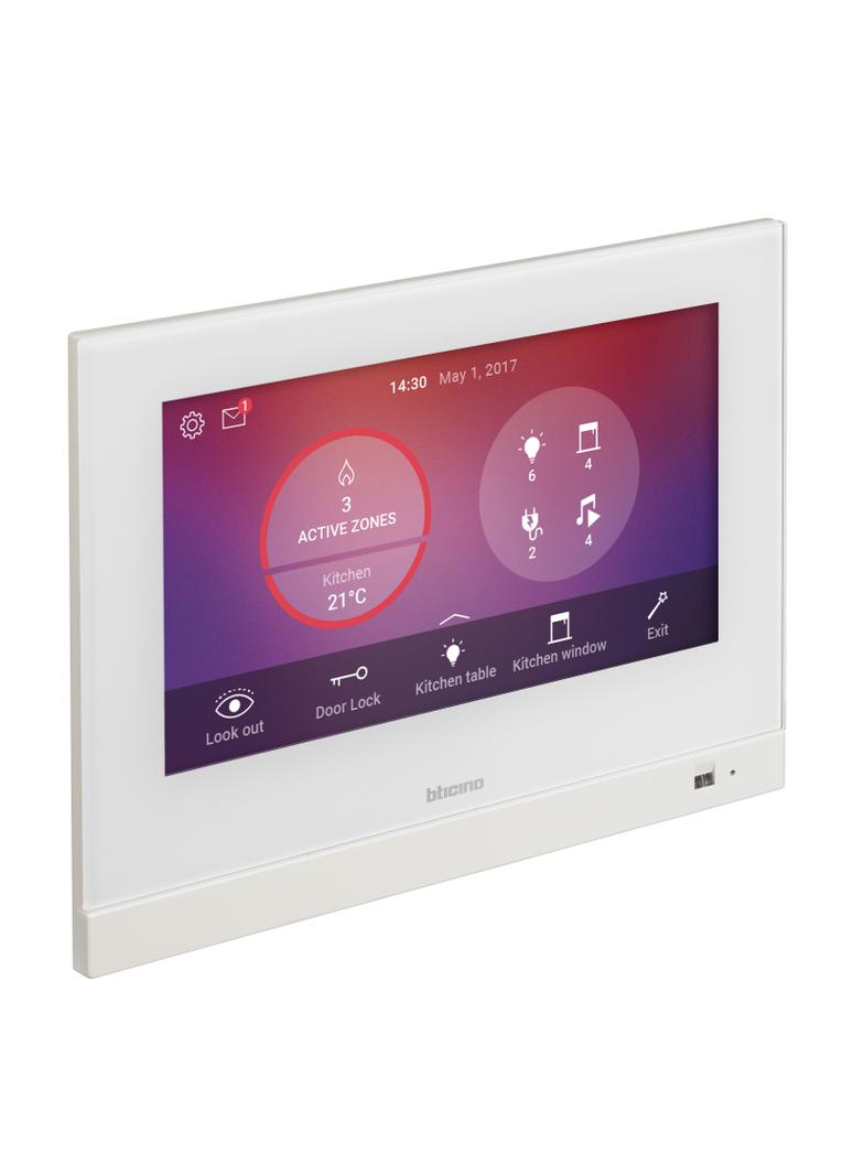 Home Touch - ekran dotykowy 7  do sterowania systemem MyHome - kolor biały, Bticino