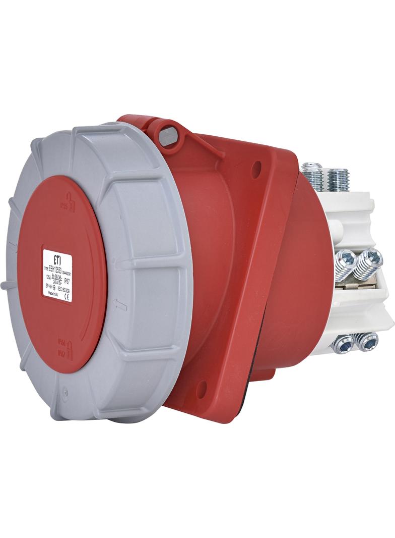 125A 400V 3P+N+PE Gniazdo tablicowe IP67 EEH 12553 004482091 ETI