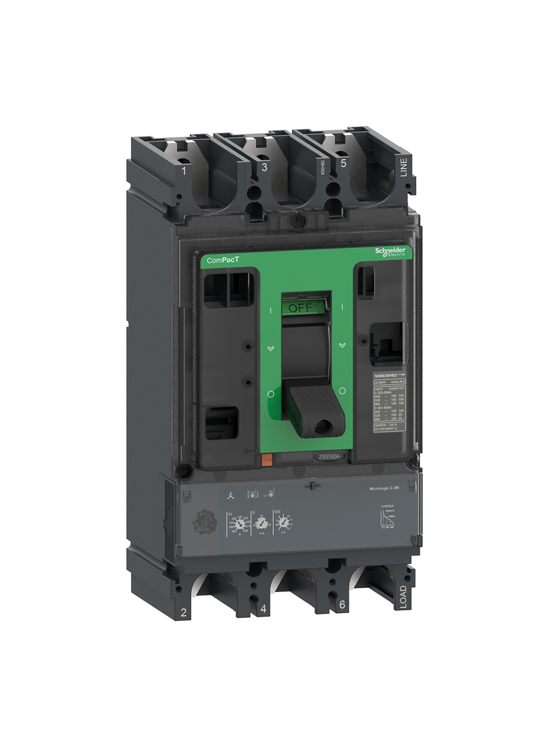 Wyłącznik, ComPacT NSX, NSX400HB1, Mic2.3M, 320A, 3P
