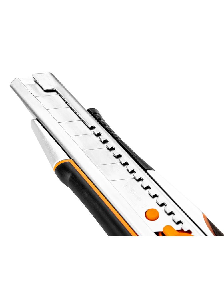 Nóż z ostrzem łamanym 18 mm, szybkie cięcie i blokada ostrza