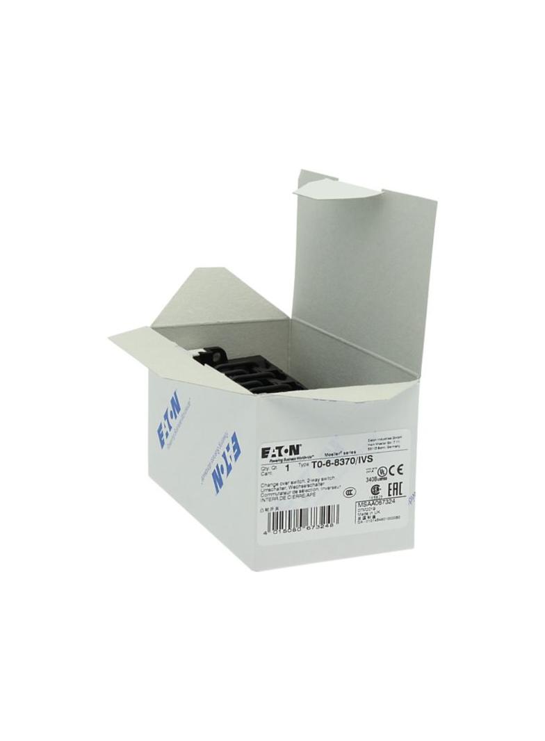 T0-6-8370/IVS Łącznik krzywkowy 20A 6.5kW 067324 EATON
