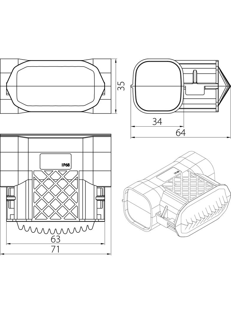CNP3106 Mufa żelowa GELEBOX 39.3106 OPATÓWEK