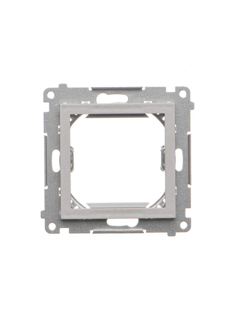 Simon 55 Adapter (przejściówka) na osprzęt standardu 45x45mm Aluminium mat TA45.01/143 KONTAKT