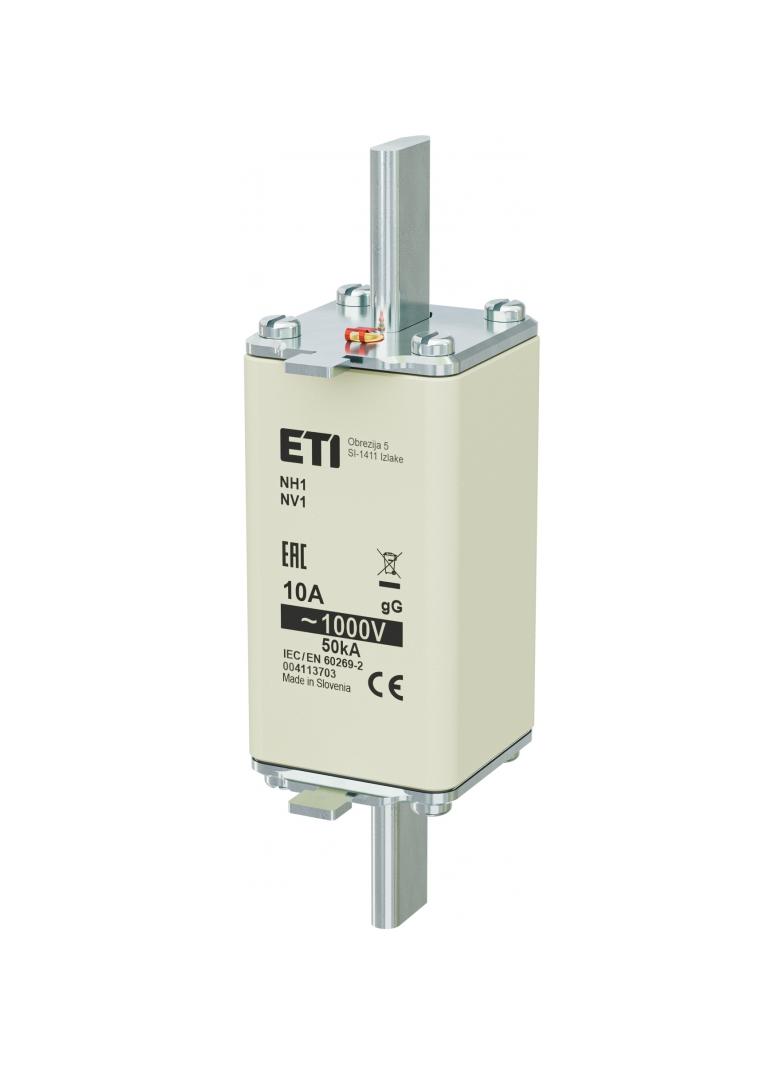 Wkładka topikowa NH zwłoczna NH1 85 gG 10A 1000V 004113703 ETI