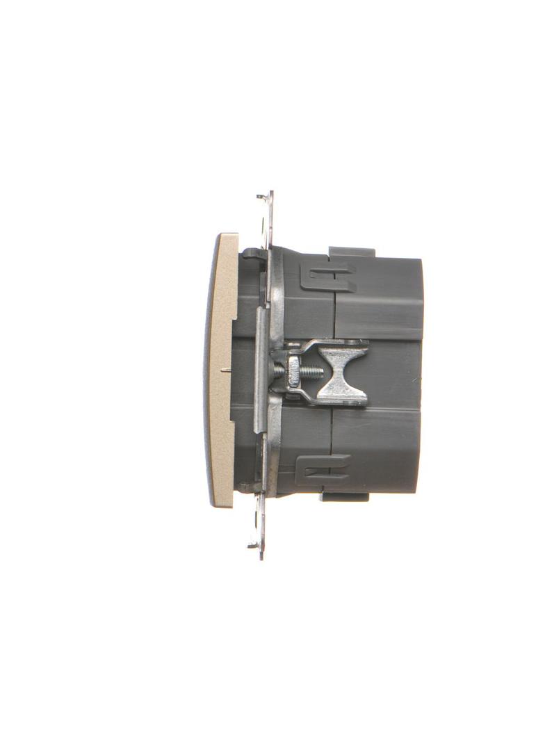 Simon 54 GO Ściemniacz do żarówek LED-owych, 230 V [Wi-Fi] złoty mat DESL1W.01/44 KONTAKT