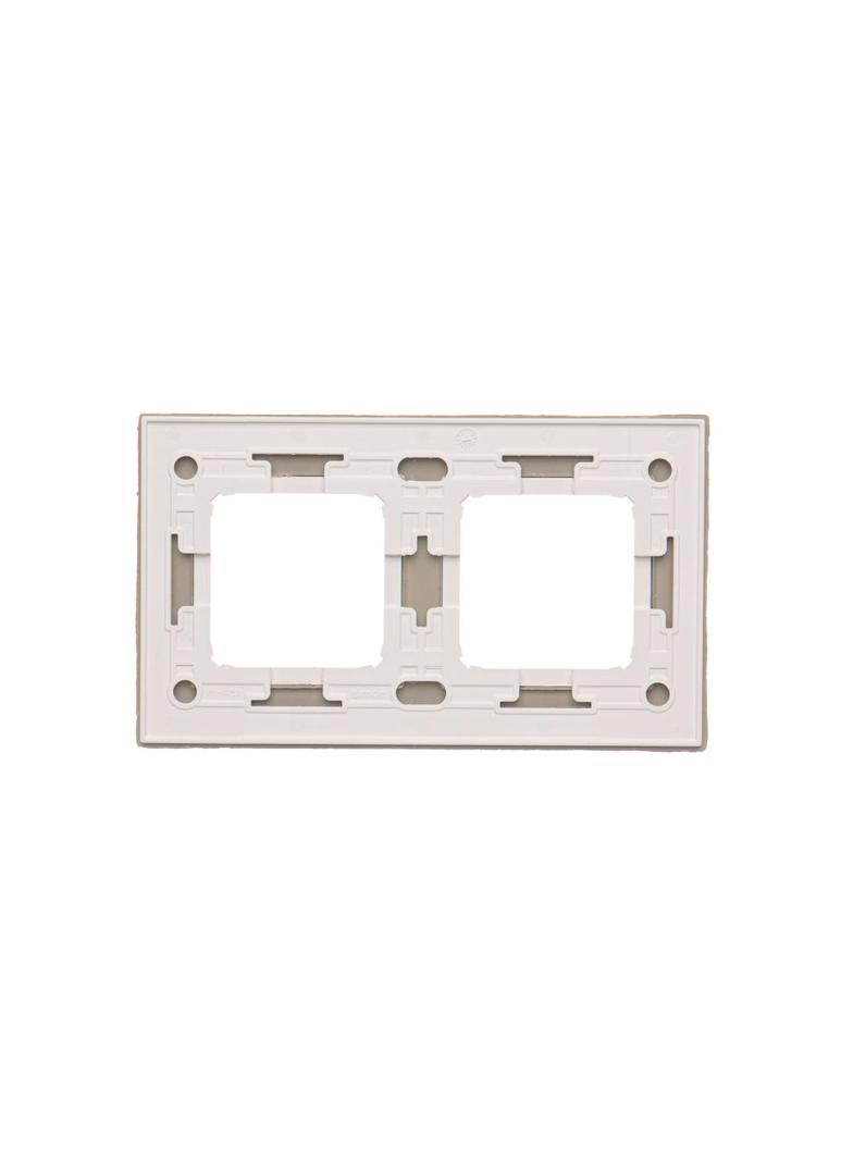 Simon 54 Nature Ramka 2-krotna Nature-Beton AL BETONE IP20/IP44* (*IP44-należy zastosować zestaw uszczelek DUN2) DRN2/91 KONTAKT