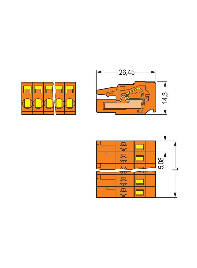 1-przewodowe gniazdo