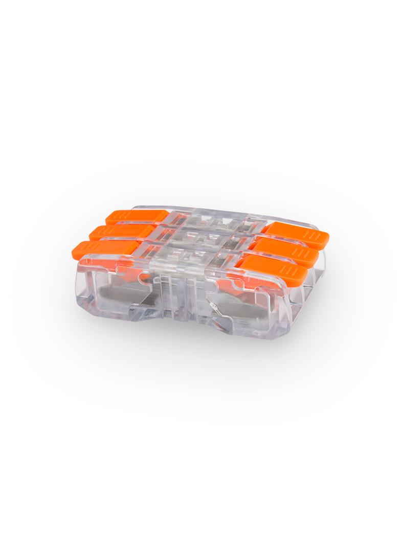 Szybkozłączka CMK-653 transparentny/pomarancZ-9.653 OPATÓWEK