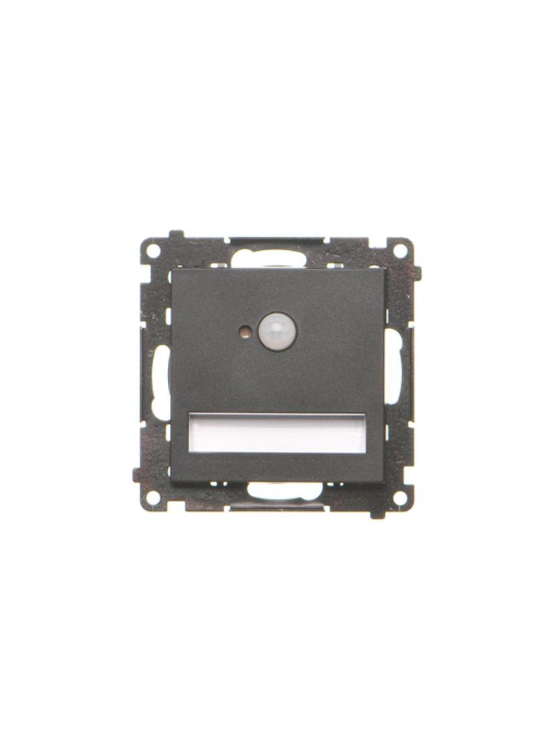 Simon 55 Oprawa oświetleniowa LED 230V z czujnikiem ruchu (1,2 W) Barwa neutralna 4200K Czarny mat