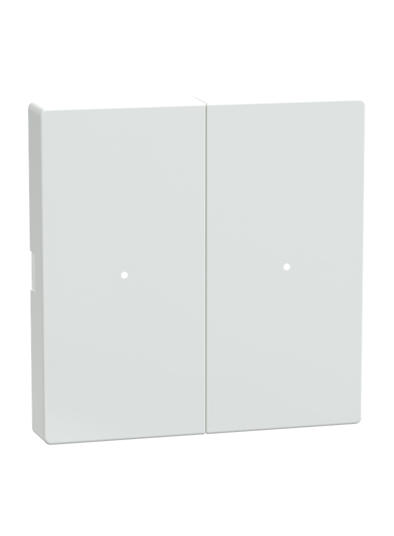 KNX klawisz do 2-kr. modułu przyciskowego biały active System M