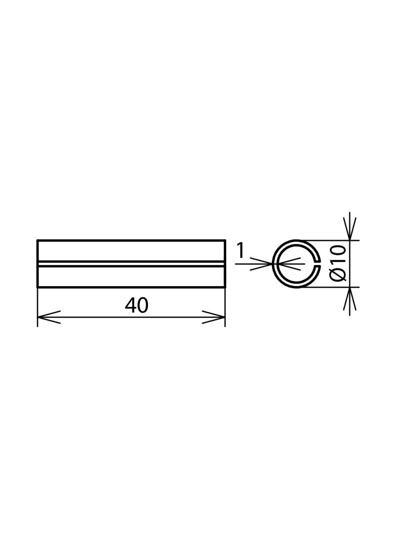Tuleja bimetaliczna Cu na zewn. Al wewn.