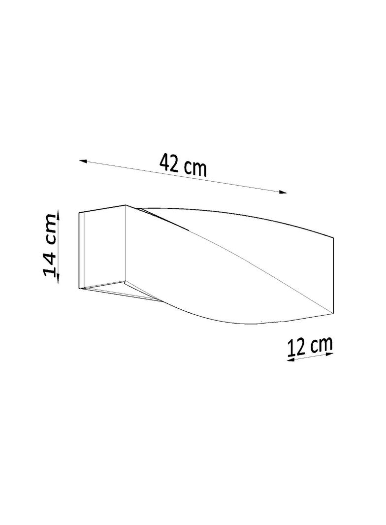 Sollux Kinkiet SIGMA beton SL.0644
