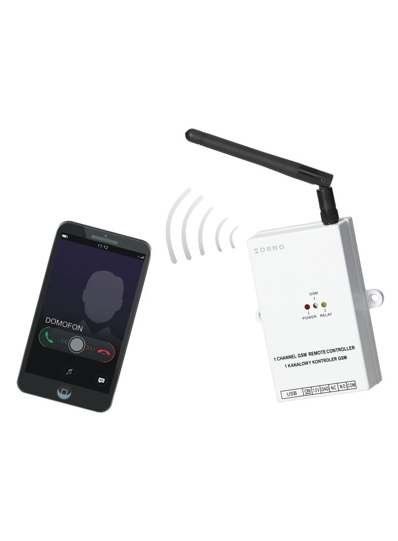 Kontroler GSM do sterowania bramą z wejsciem USB 4G OR-GB-458 ORNO
