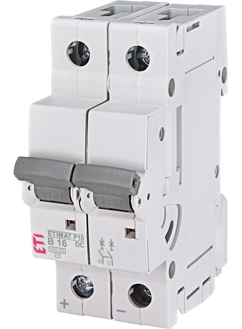 Wyłącznik nadprądowy DCMAT P10-DC 2P B16A 261620104 ETI