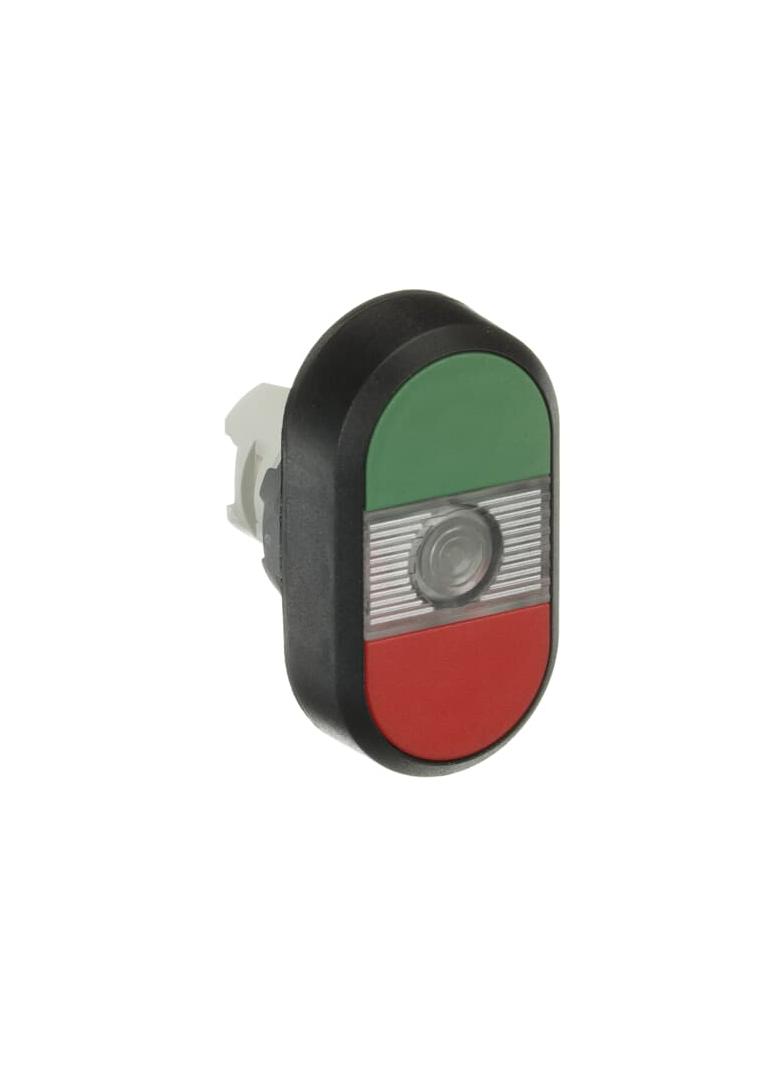 Przycisk podwójny bez tekstu przezroczyste pole podświetlany MPD1-11C