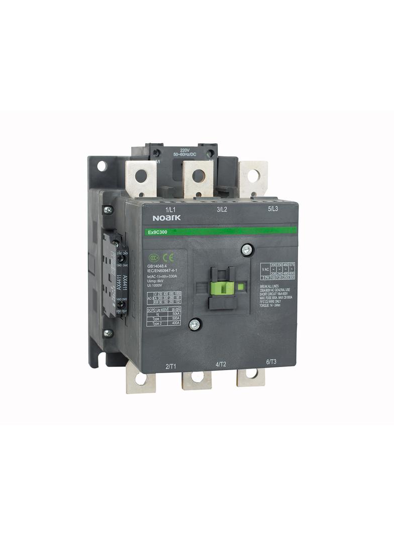 Ex9C300 22 3P 400V AC/DC Stycznik 3P 300A AC-3 400V AC/DC 2NO + 2NC 106274 NOARK