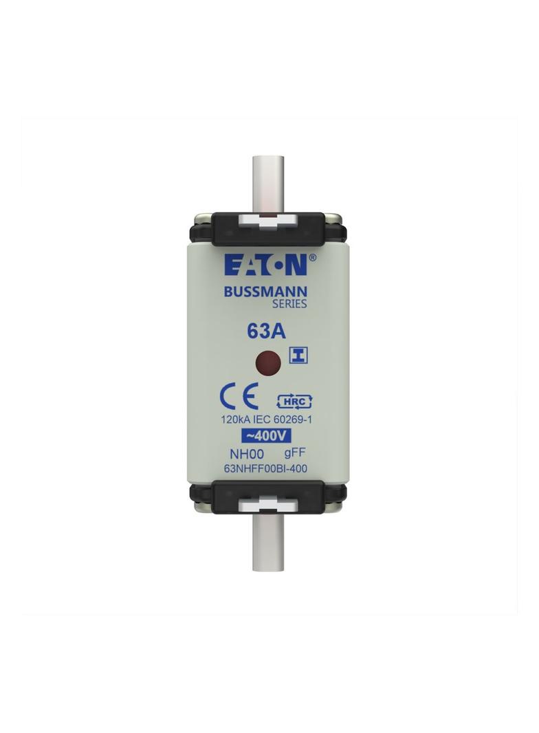 63NHFF00BI-400 Wkładka NH 63A 400V AC GFF Rozmiar 00