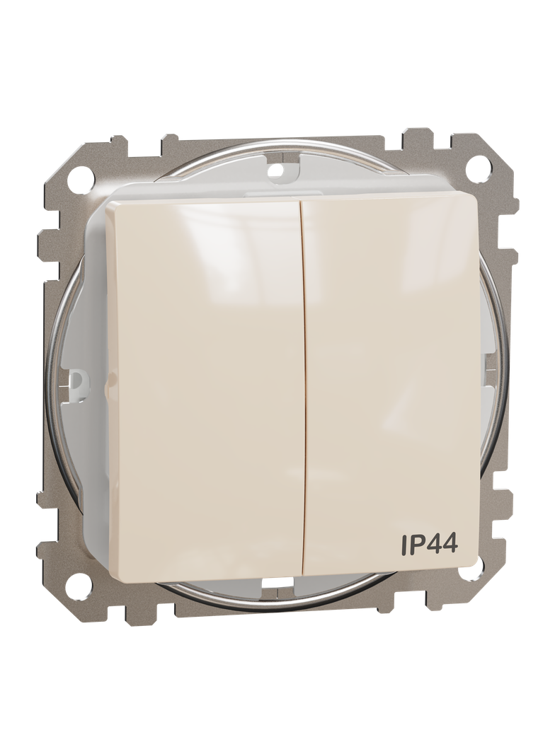 Sedna Design & Elements Łącznik świecznikowy IP44 beżowy SDD212105 Schneider
