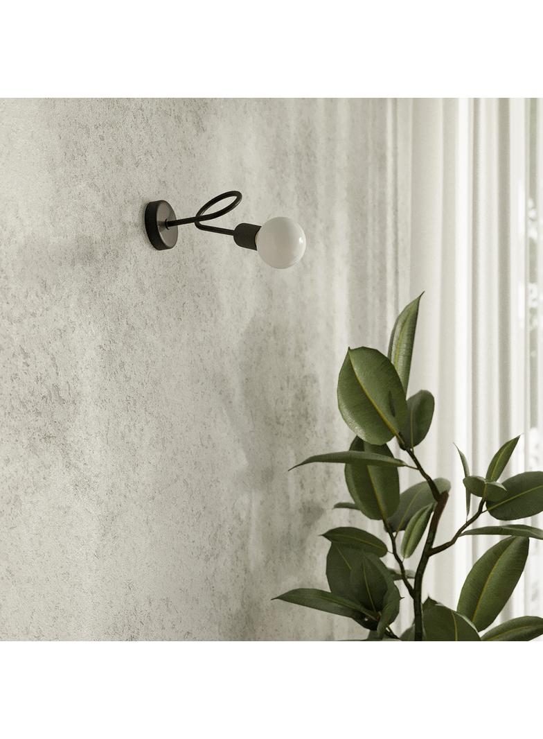 Żyrandol LOOP 3 czarny