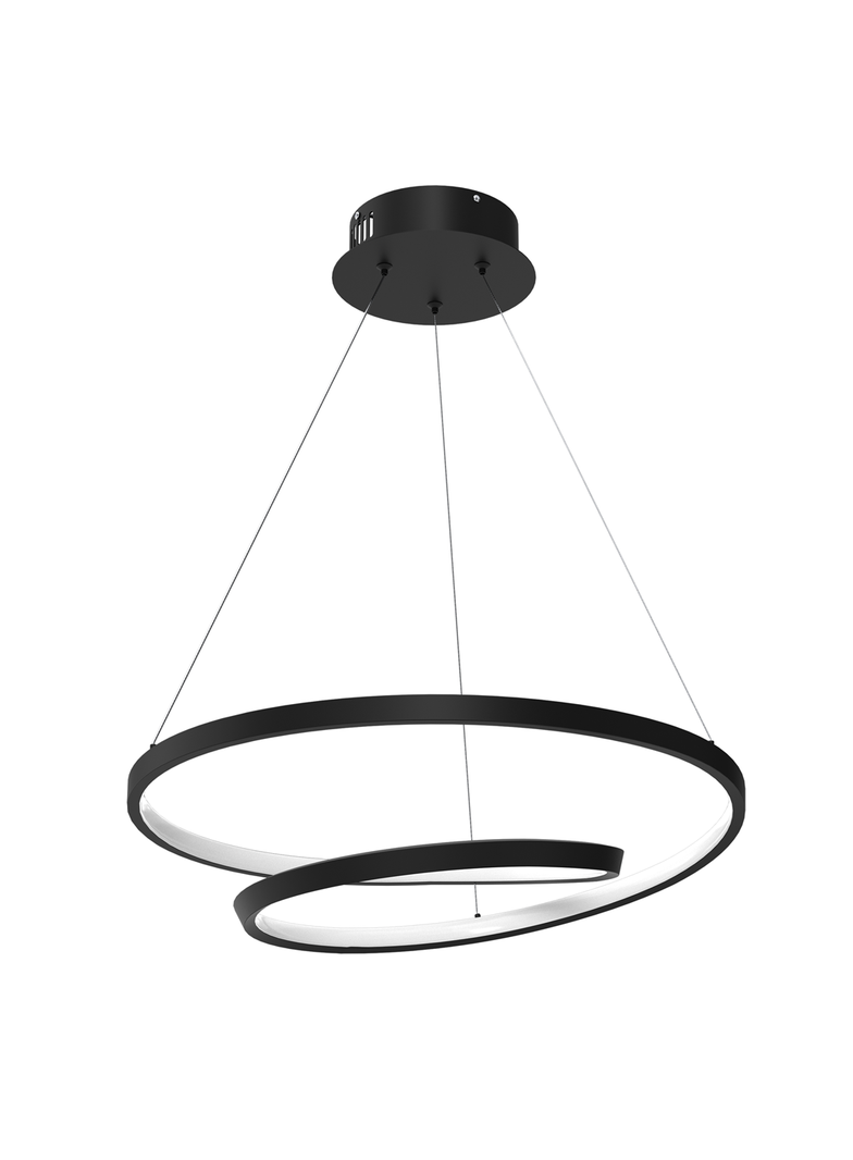 Lampa wisząca LUCERO BLACK 48W LED