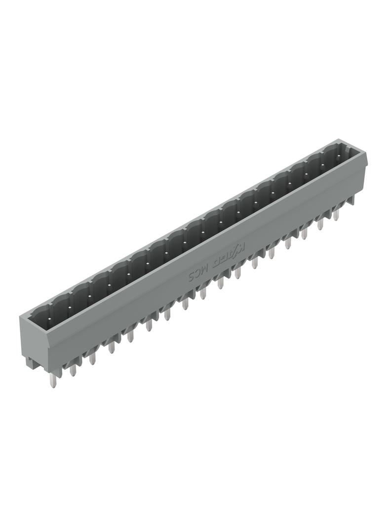 MCS-MIDI Classic wtyk 17-bieg. szary raster 5 mm /50szt./ WAGO