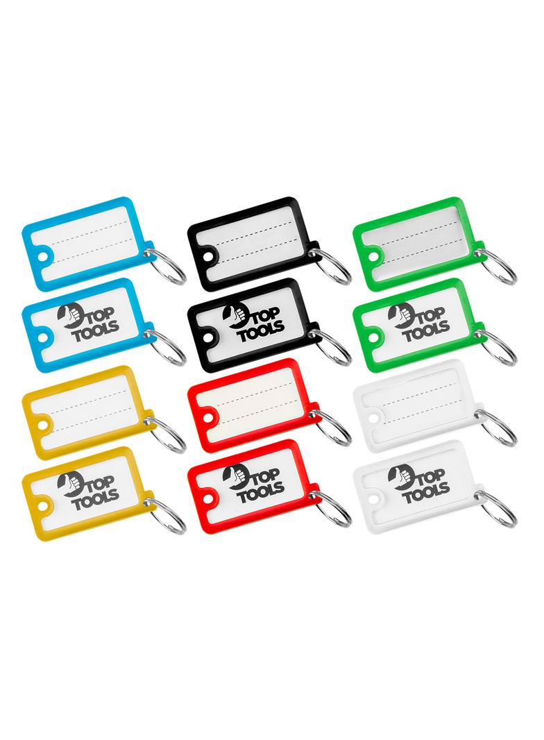 Identyfikatory do kluczy, 12 szt.