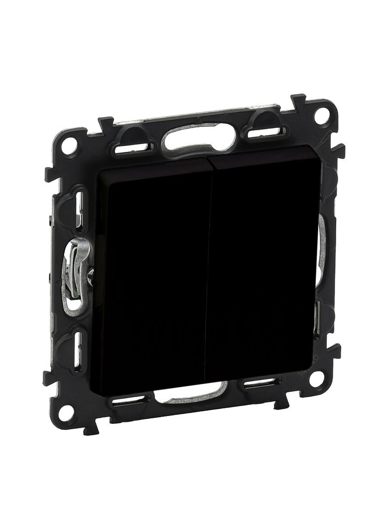 Valena Life - Łącznik Świecznikowy Czarny 10 Ax - 250 V 756305 LEGRAND