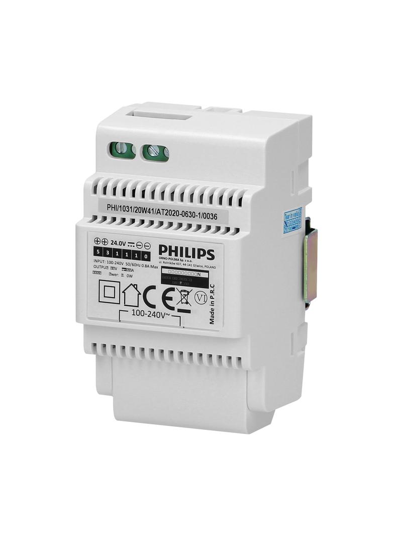 Philips WelcomeEye Power transformator modułowy do systemów wideo domofonowych 230V AC/24V DC łatwy