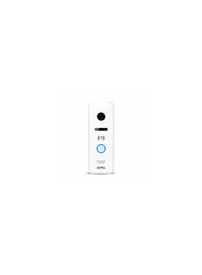 JEDNORODZINNY ZEWNĘTRZNY PANEL WIDEO Z CZYTNIKIEM KART SREBRNY TYP: VO-811IDS