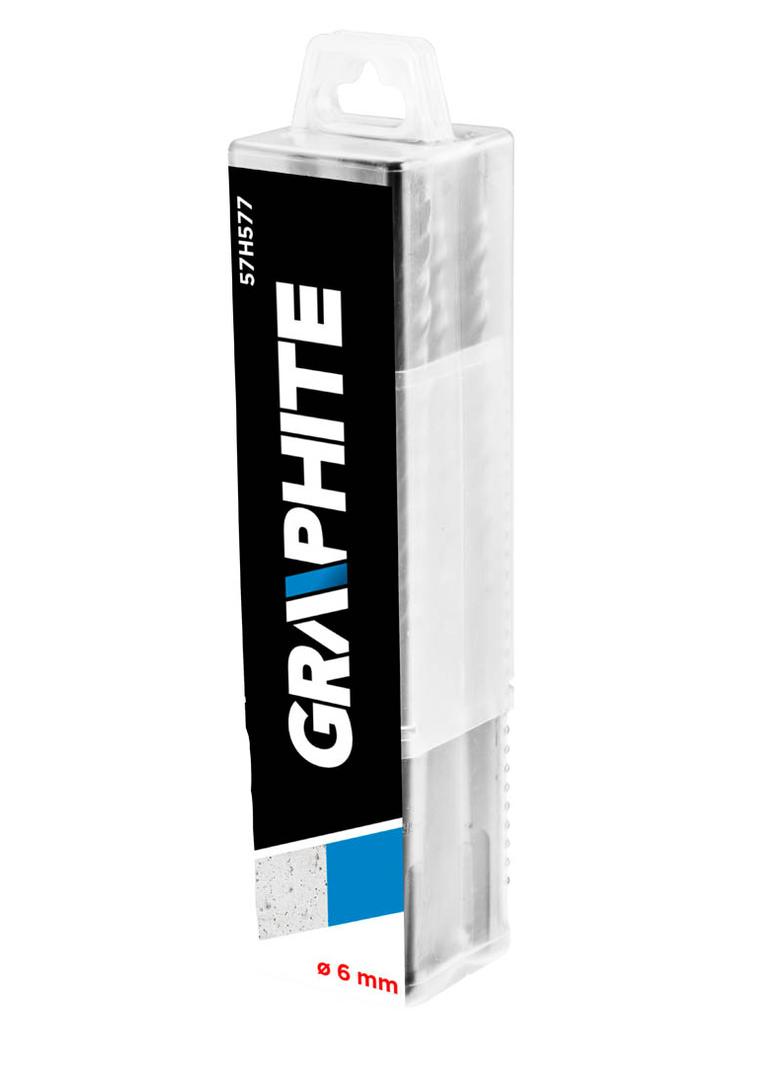 Wiertło do betonu SDS Plus, 6 x 160 mm, S4, quatro x 10 szt.