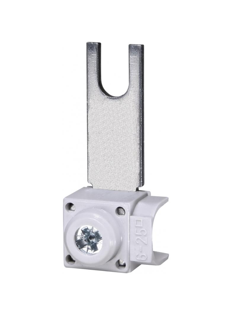 EFB-25FS-28 Zacisk zasilający widełkowy,podłączenie boczne