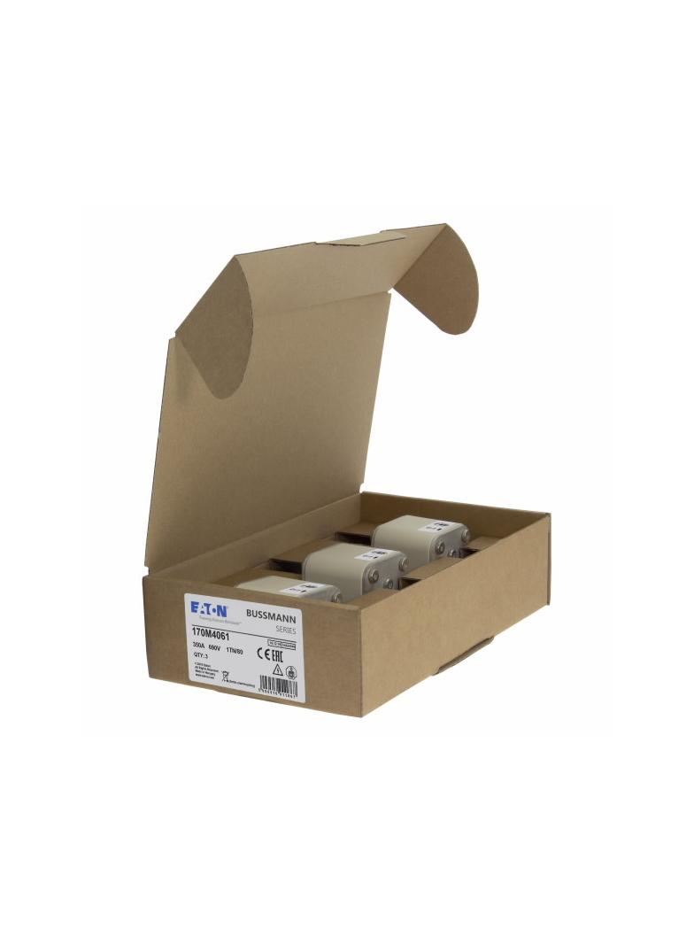 350A 690V 1TN/80 aR INDICATOR FUSE Wkładka szybka 350A AC 690V DIN 1 53x66x108 mm aR DIN 170M4061 EA