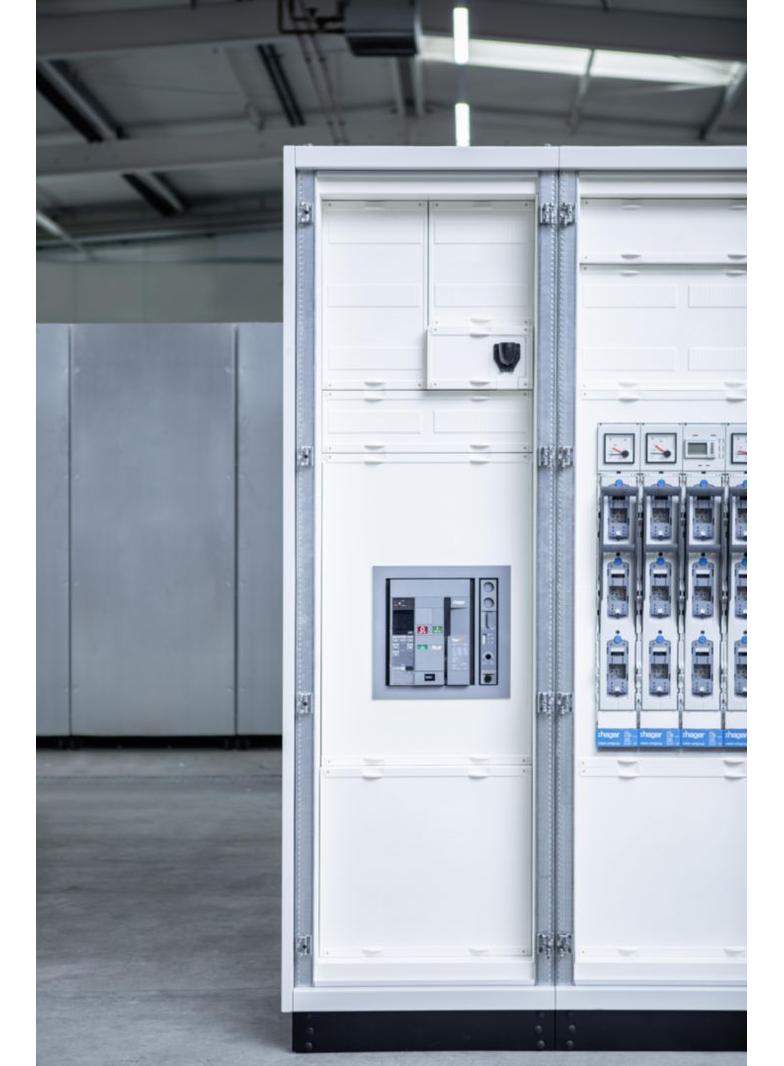 ACB HW1 66kA 1000A 4P Wyłącznik powietrzny wysuwny do wyzwalacza sentinel HW1E410DB HAGER
