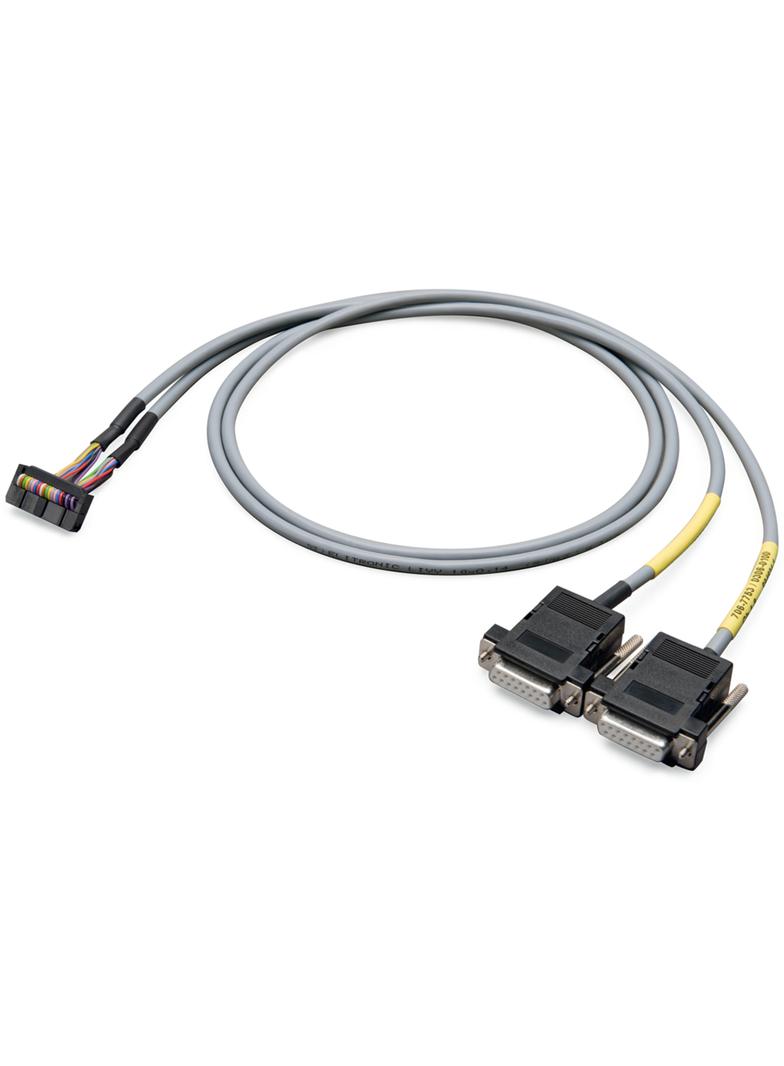 przewód taśmowy 20-bieg./2x15-bieg. D-Sub 3m