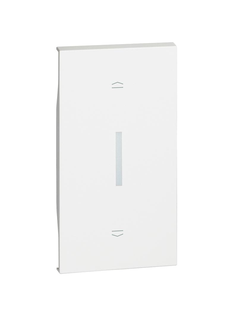 LIVING NOW - KLAWISZ DO PRZYCISKU ROLET K4027 - 2 MODUŁY - BIEL, Bticino