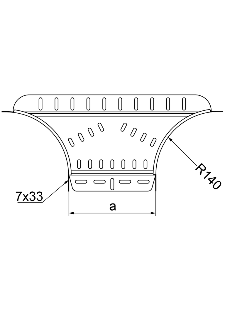 TKDJ200H60 Trójnik dostawny  1,0 mm