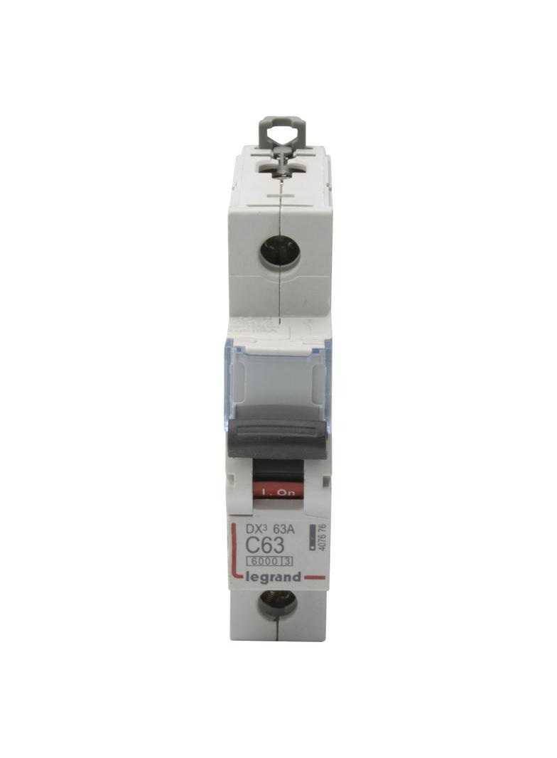 Wyłącznik Nadprądowy S 301 1P C63A 6kA DX3 407676 LEGRAND