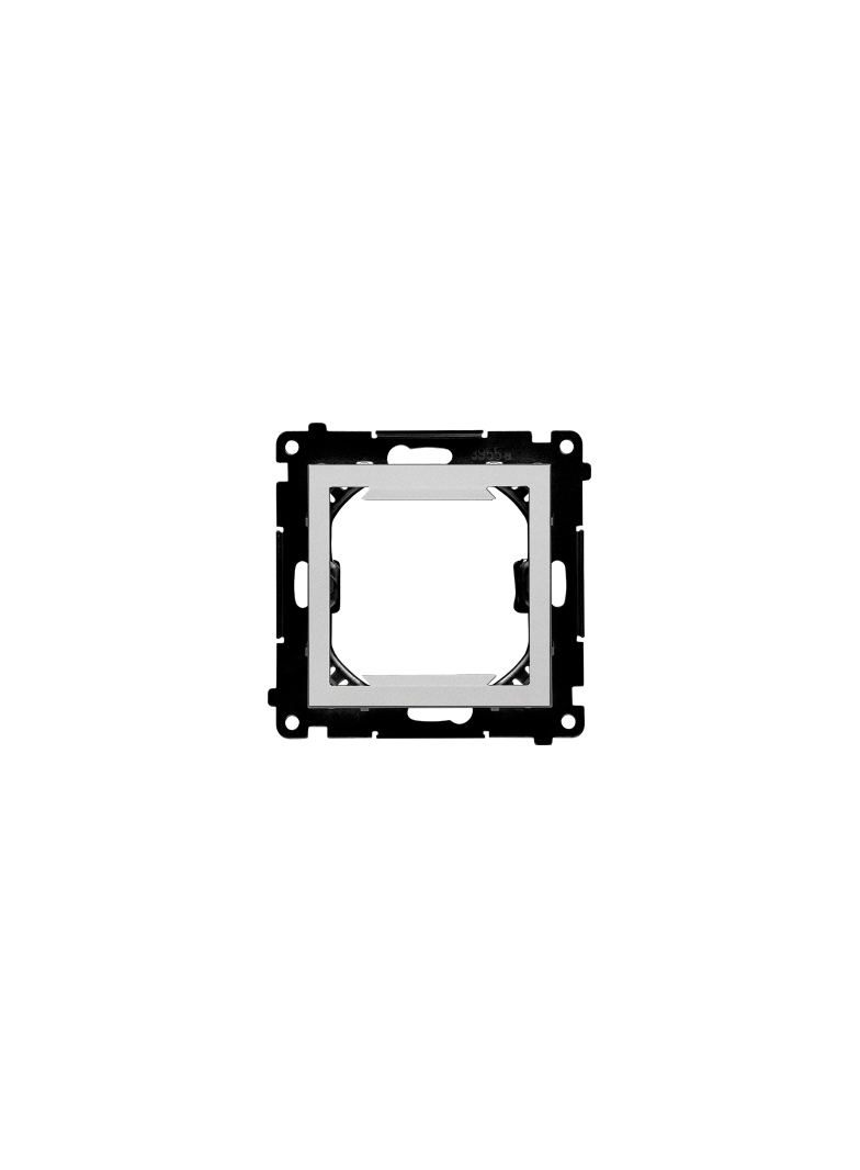 Simon 55 Adapter (przejściówka) na osprzęt standardu 45x45mm Aluminium mat TA45.01/143 KONTAKT