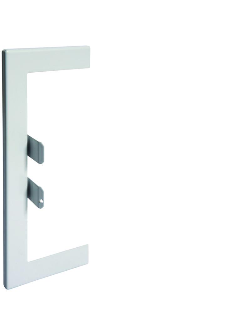 tehalit.BRP Maskownica przebicia 65x170 stalowa jasnoszara BRP65170W7035 HAGER