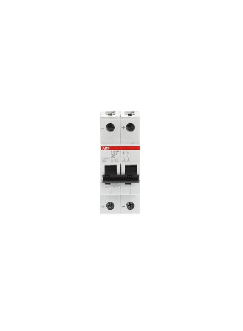 S202M-K2UC Wyłącznik nadprądowy AC/DC 10kA 2P K2A 2CDS272061R0277 ABB