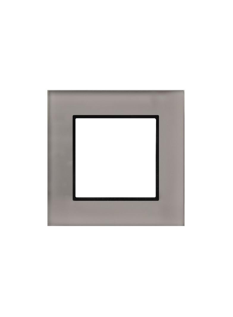 ARIA Ramka pojedyncza - kolor szare szkło
