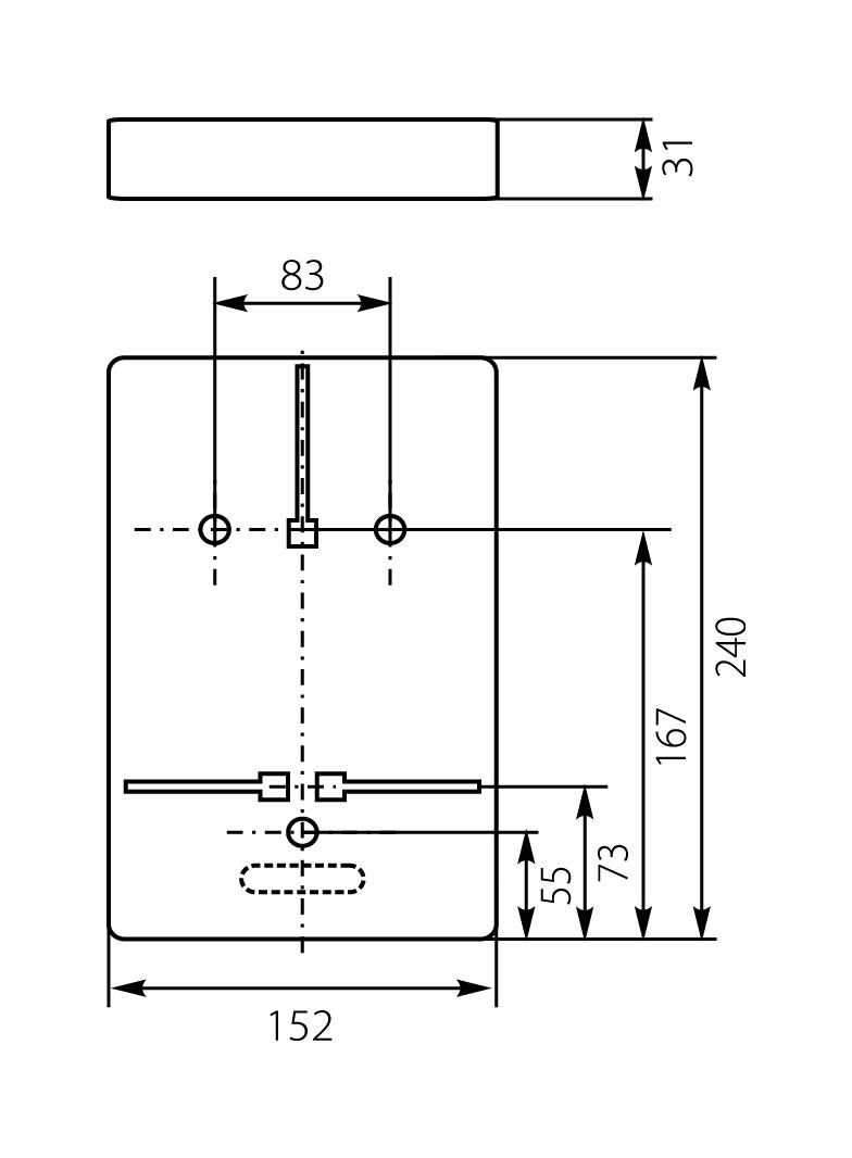 Tablica licznikowa 1F B/Z- 10.6 OPATÓWEK