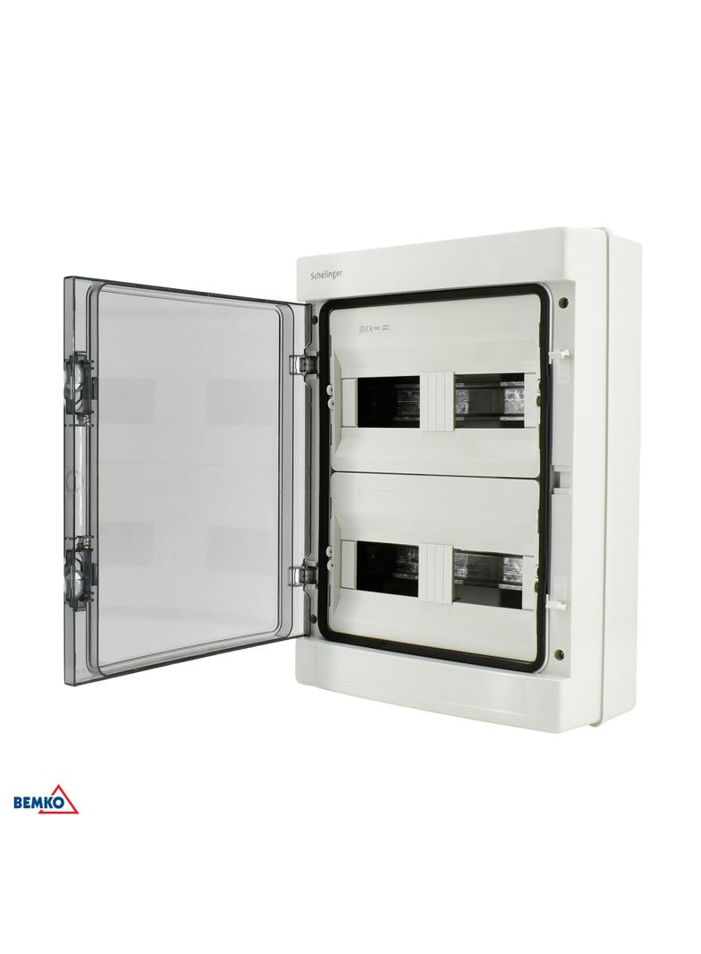 ROZDZIELNICA NATYNKOWA HERMETYCZNA IP65 ZACISKI 24N+24PE 2x12P